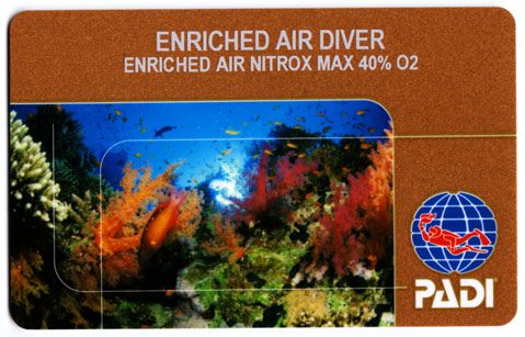 enriched air diver